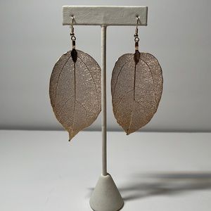 Gold Leaf earrings